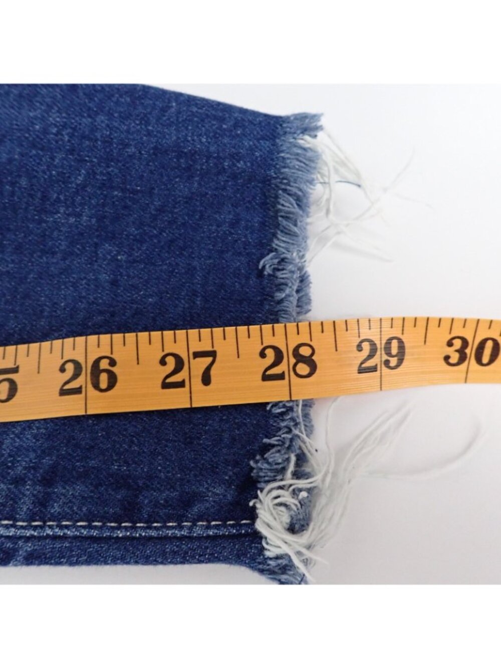Closed Baker Skinny Jeans Organic Cotton Distressed Raw Hem Ankle Cut Size 29 - Picture 9 of 9